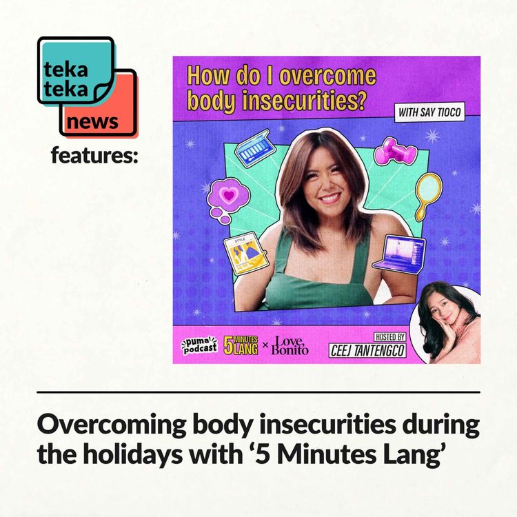 cover art for Overcoming body insecurities during the holidays with ‘5 Minutes Lang’