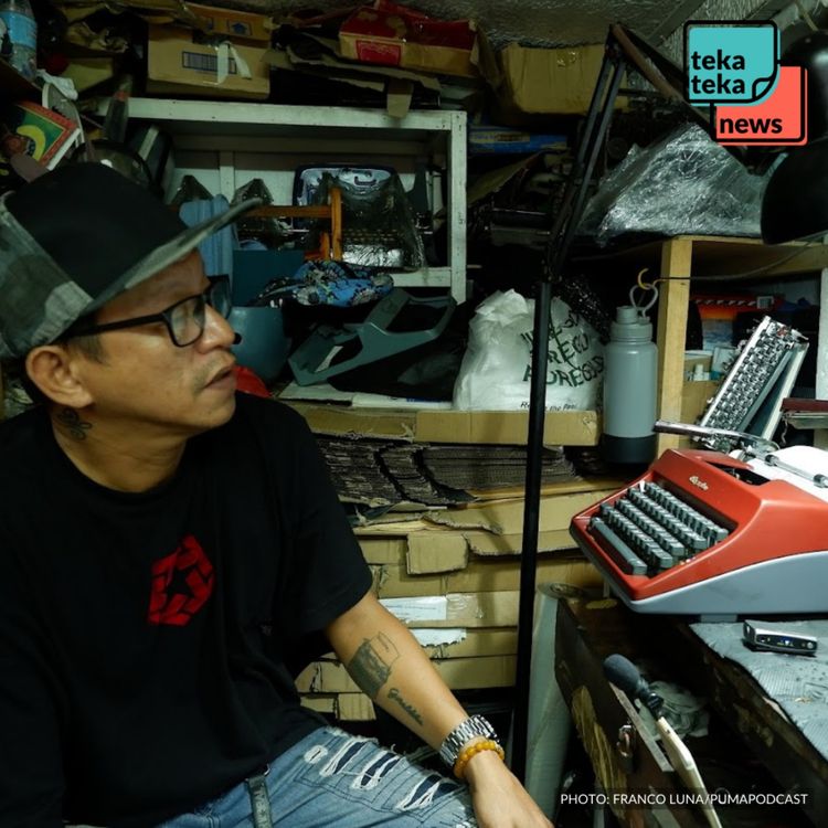cover art for Let’s journey through time and technology and meet one of Quiapo’s last typewriter craftsman.
