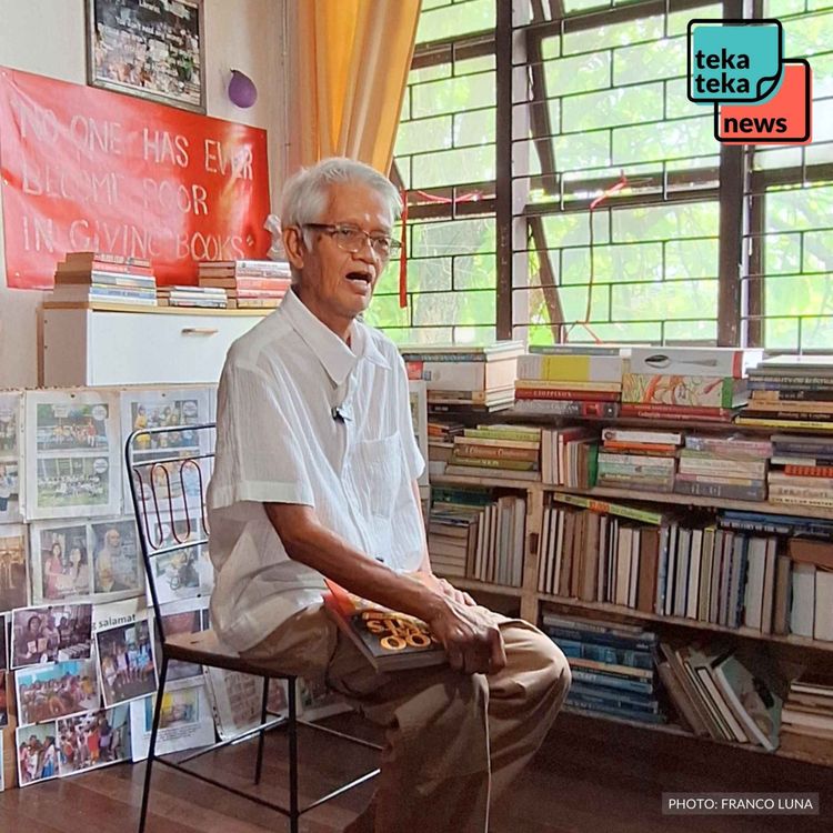 cover art for Meet Mang Nanie, a former accountant, and his thriving community library