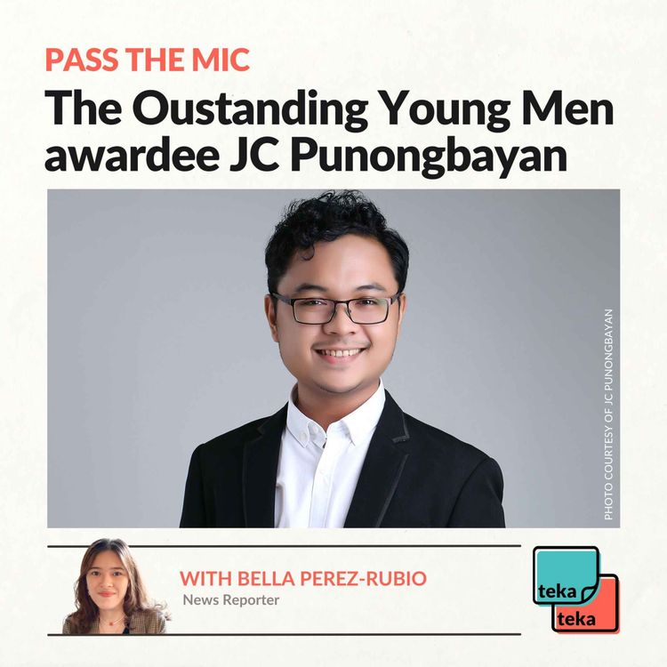 cover art for Pass the Mic: The Oustanding Young Men awardee JC Punongbayan