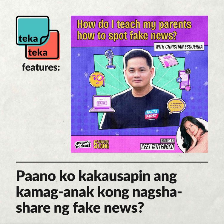 cover art for Paano ko kakausapin ang kamag-anak kong nagsha-share ng fake news?