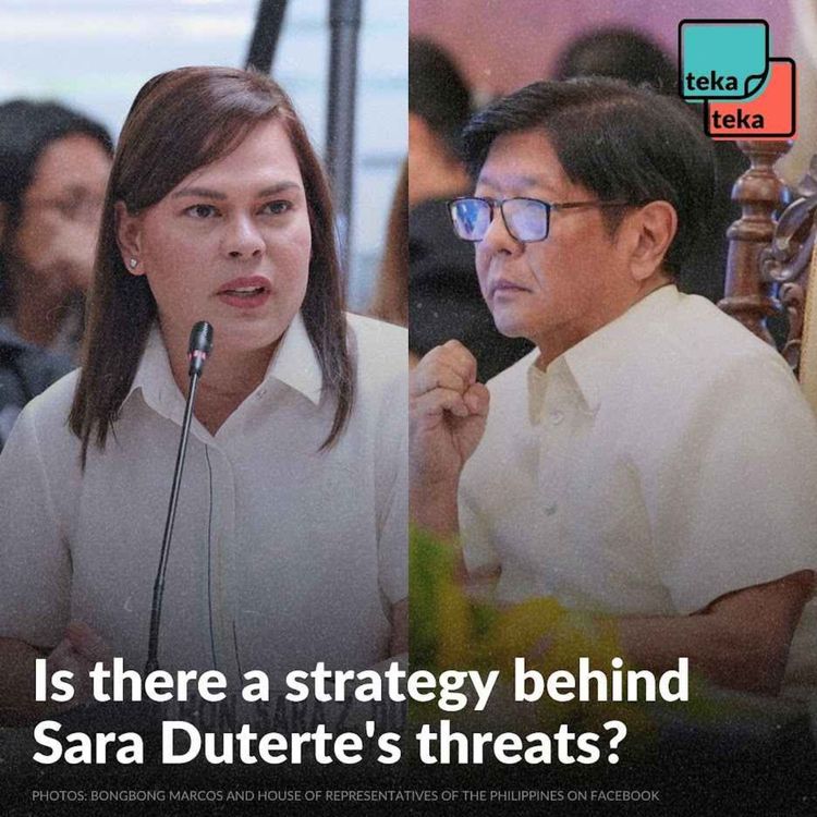 cover art for Is there a strategy behind Sara Duterte's threats?