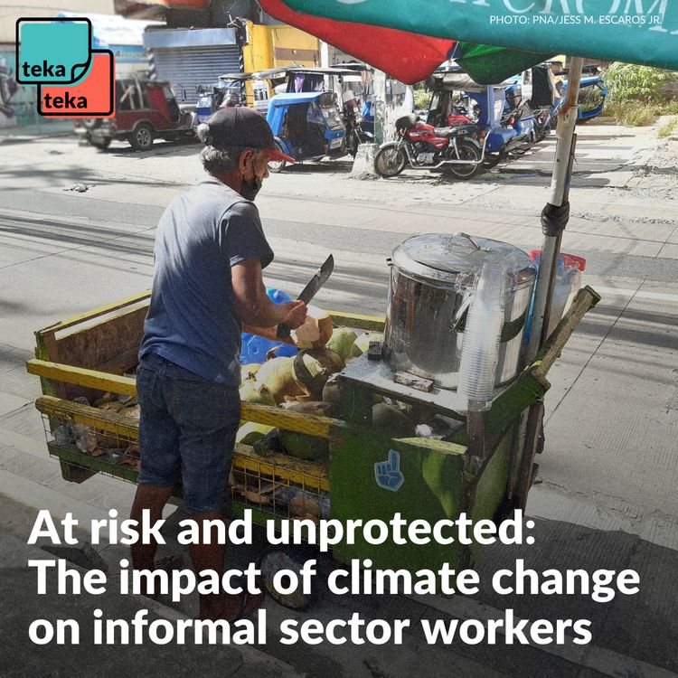 cover art for The impact of climate change on informal sector workers