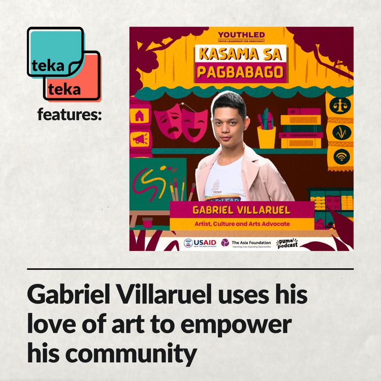 cover art for Gabriel Villaruel uses his love of art to empower his community