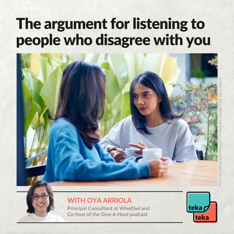 cover art for The argument for listening to people who disagree with you