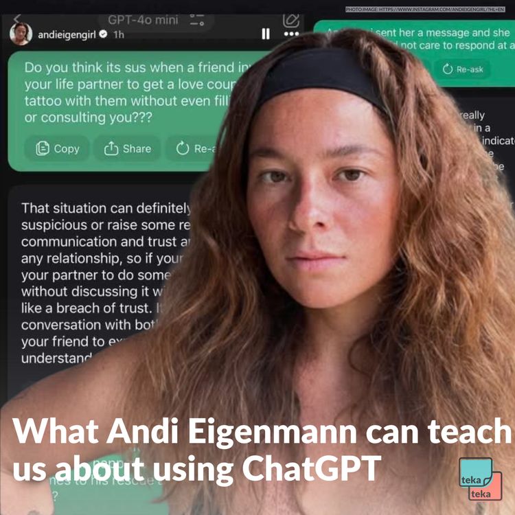 cover art for What Andi Eigenmann can teach us about using ChatGPT