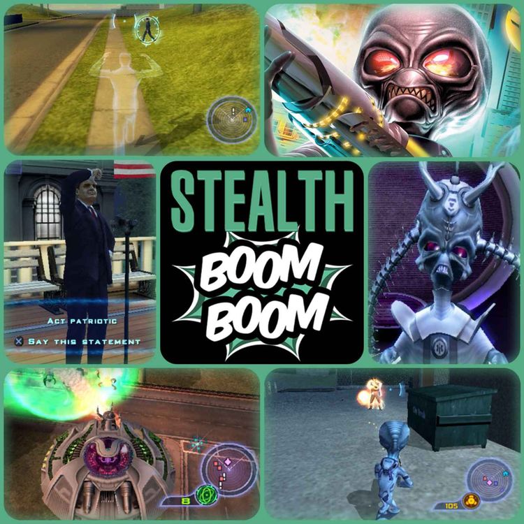 cover art for Destroy All Humans Review | Holobobbing Around, Demolishing the 1950s, Speaking Human