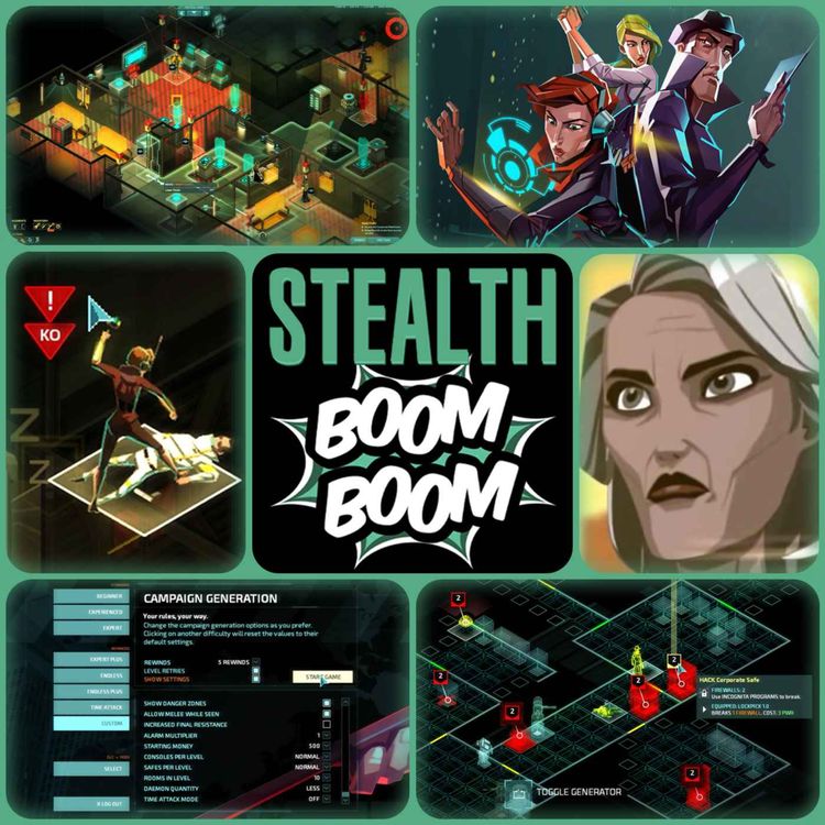 cover art for Invisible, Inc. Review | Risk vs Reward, Incognita, The Slow Chase