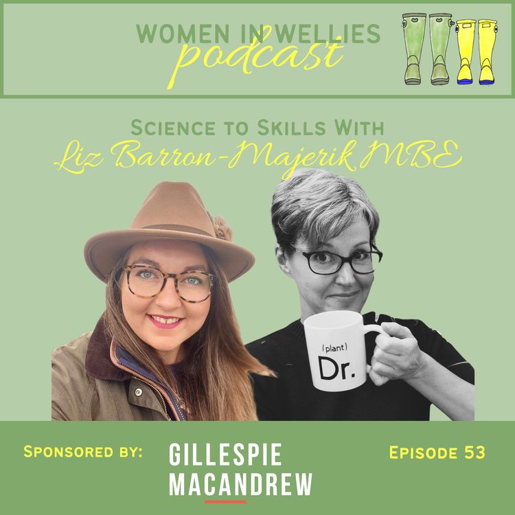 cover art for Episode 53 - Liz Barron-Majerik MBE