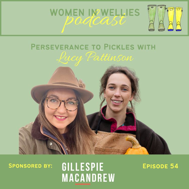 cover art for Episode 54 - Lucy Pattinson