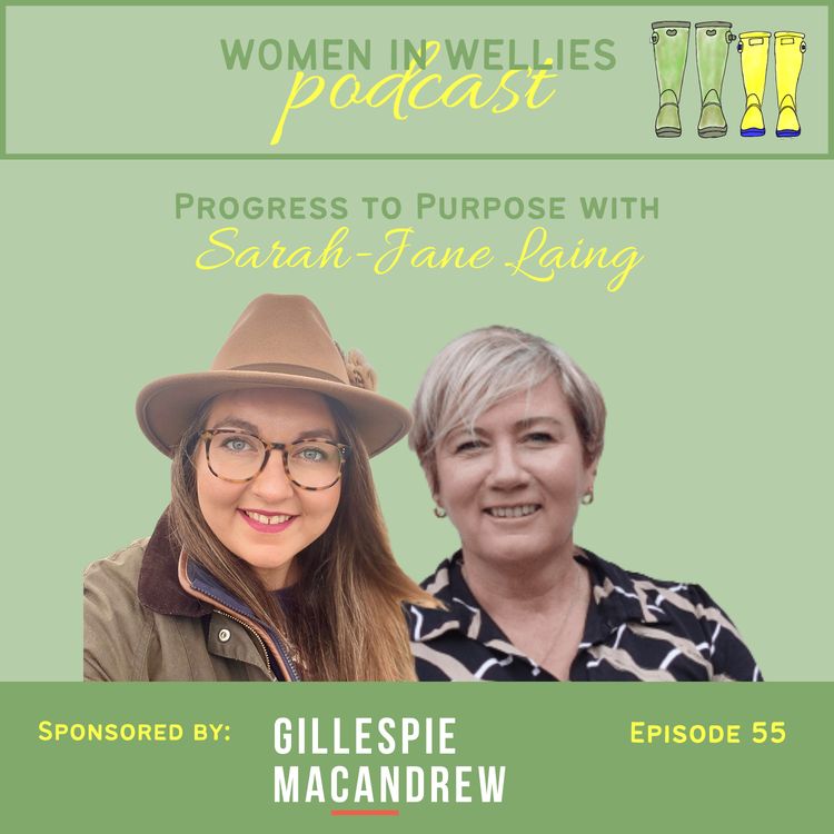 cover art for Episode 55 - Sarah-Jane Laing