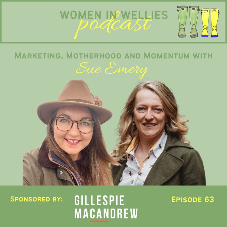 cover art for Episode 63 - Sue Emery