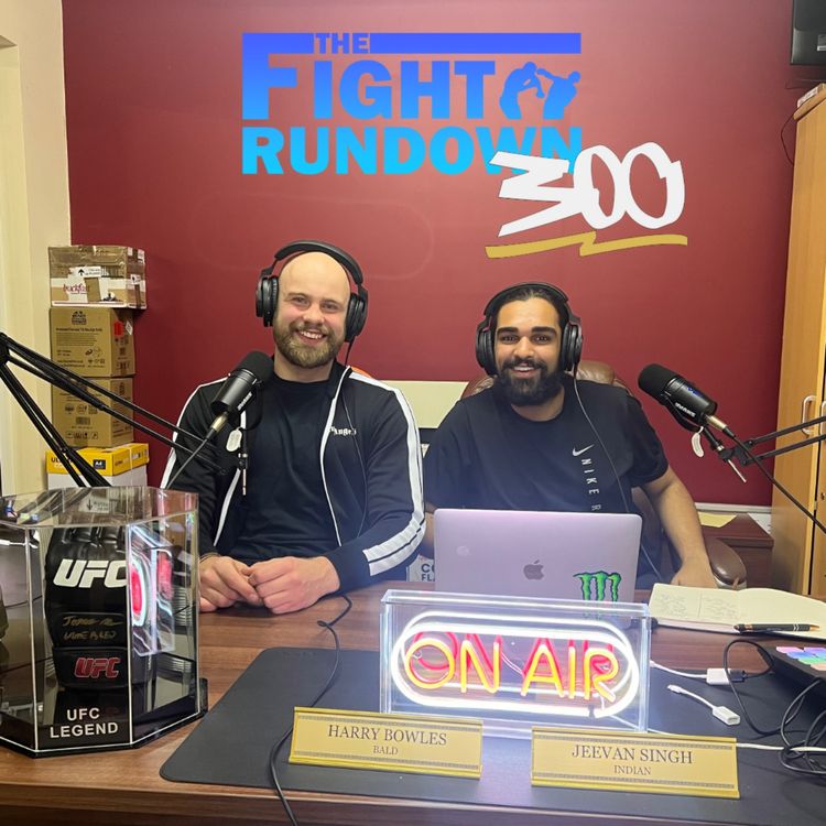 cover art for UFC 300 PREVIEW + CALL INS