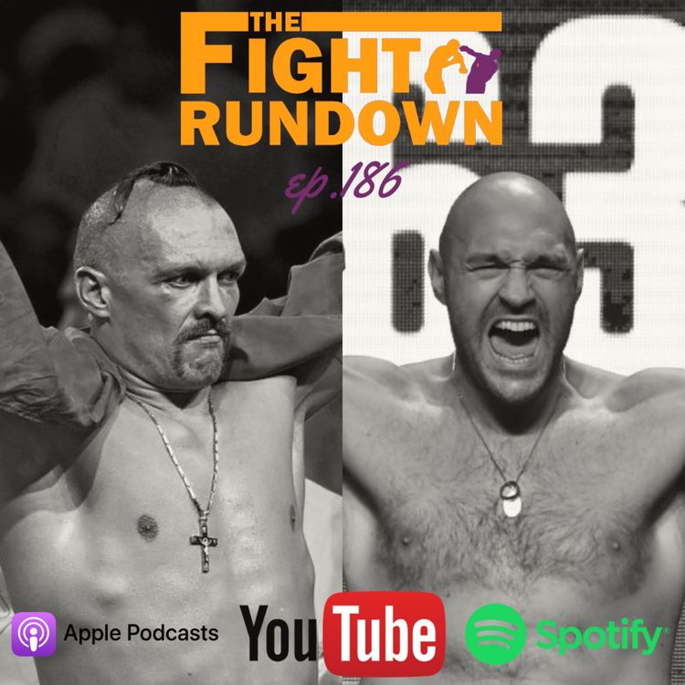cover art for EP.186 - FURY VS USYK PREVIEW