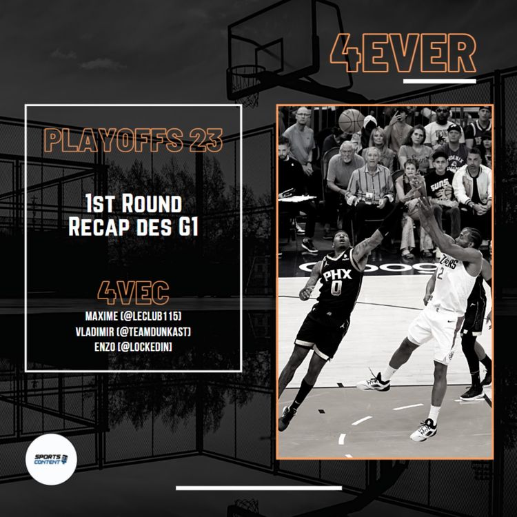 cover art for Playoffs 2023 - 1st Round - Récap des G1
