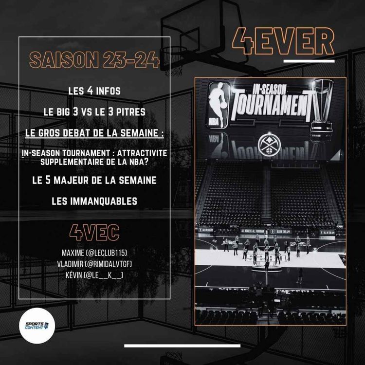 cover art for In-Season Tournament, attractivité supplémentaire de la NBA ?