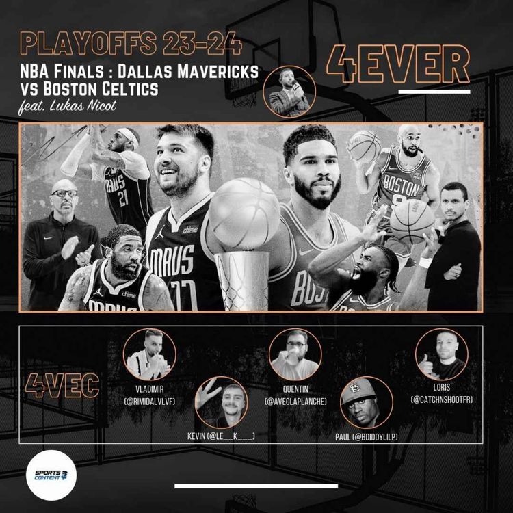 cover art for 2024 NBA Finals - Dallas Mavericks vs Boston Celtics
