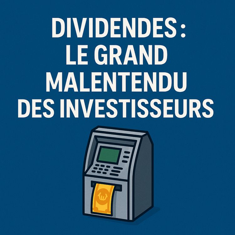 cover art for Dividendes : le grand malentendu des investisseurs 💸 (et pourquoi ils ne rendent pas riche)