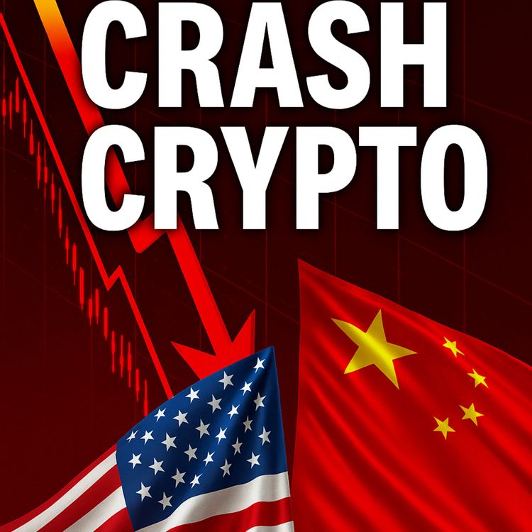 cover art for 🚨 URGENT : Crash Crypto et Wall Street tombe - La guerre USA / CHINE remet tout en question !? [Débrief Hebdo]