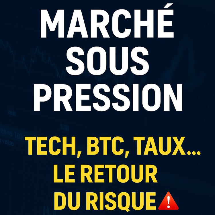 cover art for NVIDIA va tout faire basculer !? Tech, Bitcoin, Taux… le retour du risque