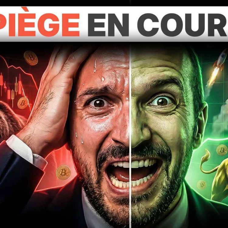 cover art for  De la PEUR extrême à l'euphorie : C'est un piège ?  [Débrief Crypto]