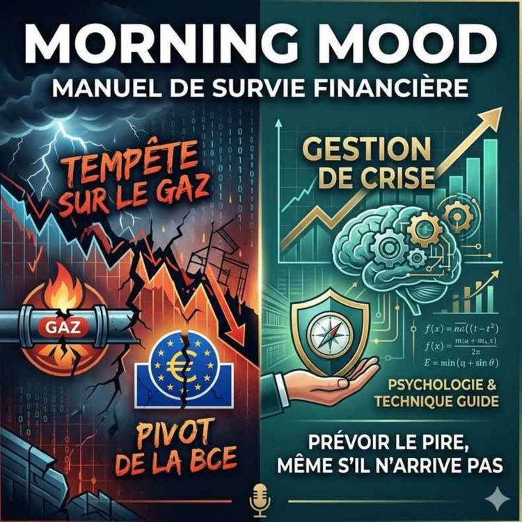 cover art for Tempête sur le Gaz et BCE en panique : Le Manuel de Survie Psychologique et de gestion de Portefeuille.