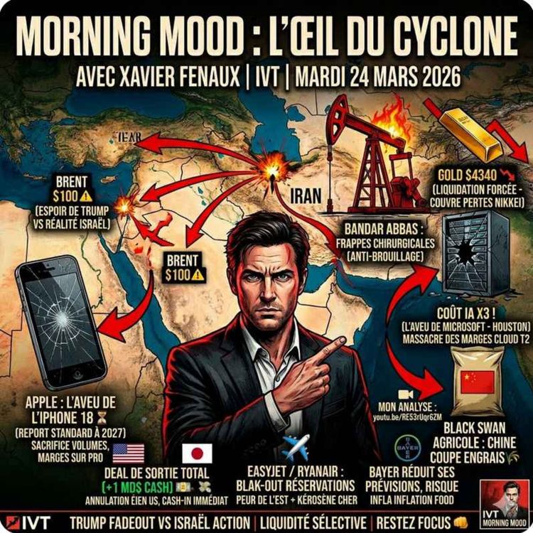 cover art for L'œil du cyclone : Entre tweets schizophrène et réalité physique.