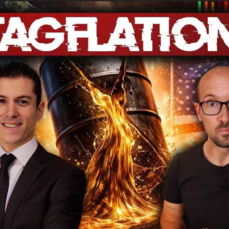 cover art for Stagflation en 2026 ? Fed bloquée, pétrole à 100$... Quelle suite pour tes investissements ?