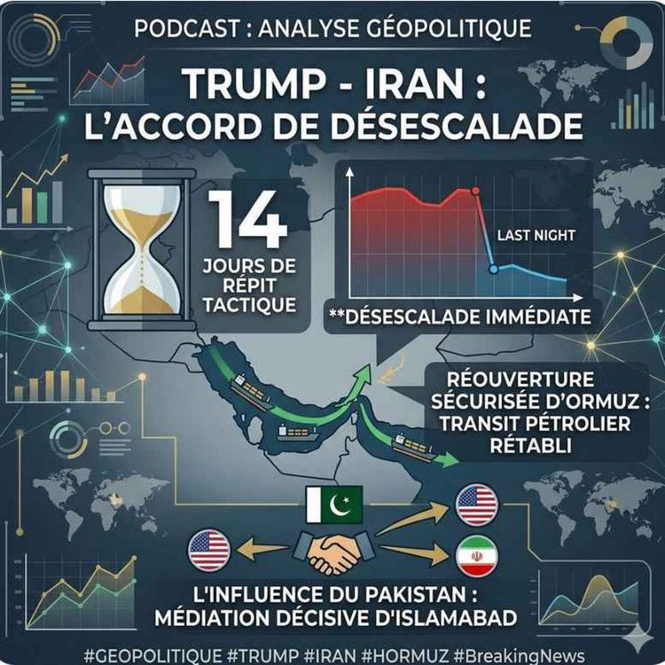 cover art for ACCORD TRUMP-IRAN 🇺🇸🇮🇷  Le pire semble évité : mais attention !