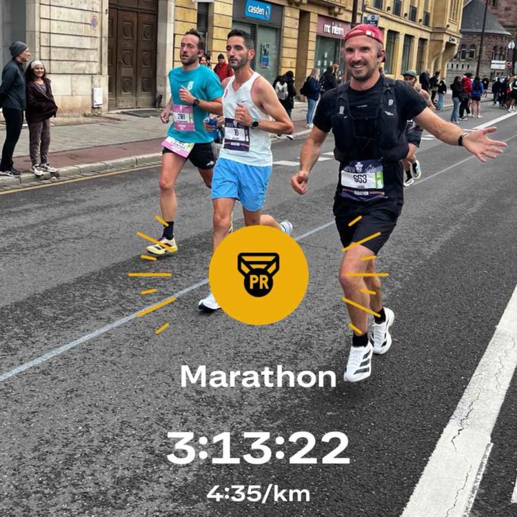 cover art for Sub 3h à mon 1er marathon : j'explose au 25e km ! Passer de l'enfer à la fierté