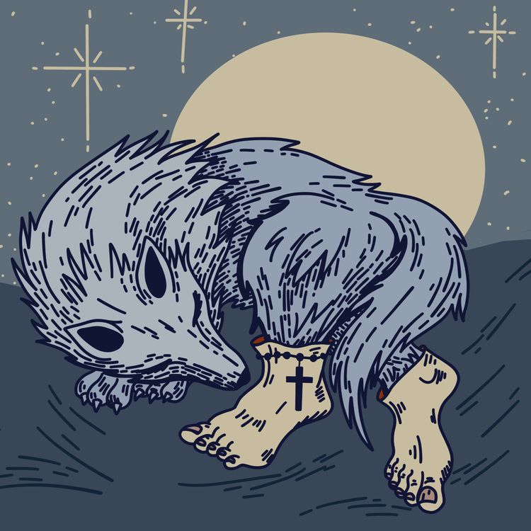 cover art for Le loup et le prêtre