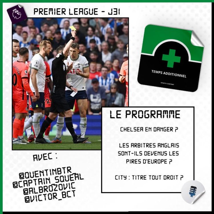 cover art for Premier League - J31 : Les arbitres anglais sont-ils devenus les pires d'Europe ?