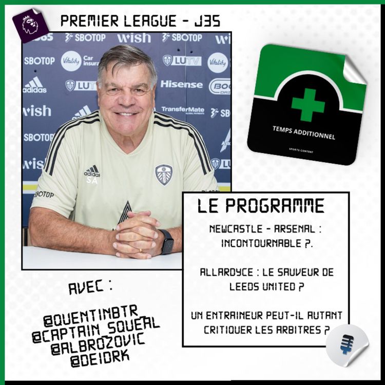 cover art for Premier League - J35 : Allardyce, l'homme de la situation pour Leeds ?