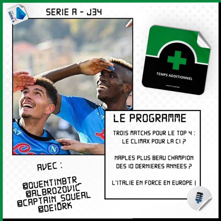 cover art for Serie A - J34 : Naples est-il un beau champion ?