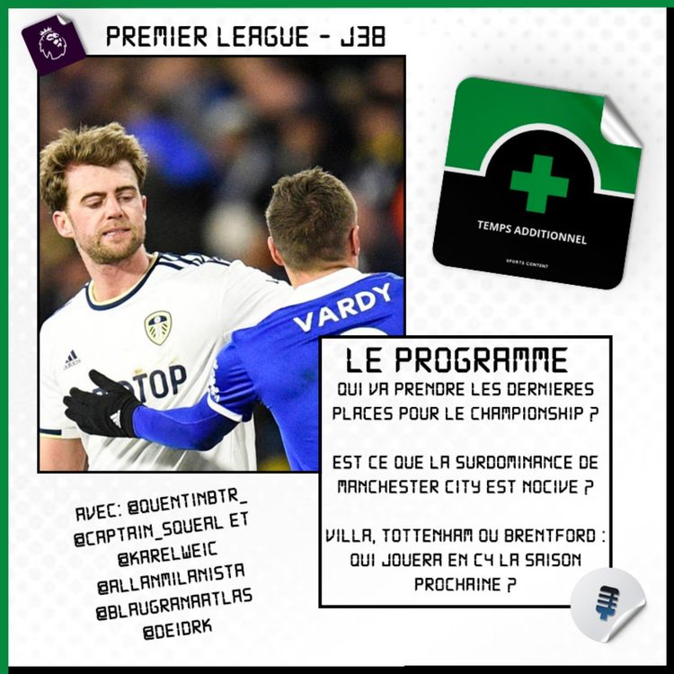 cover art for Premier League - J38 : Qui va prendre la dernière place pour le Championship ?