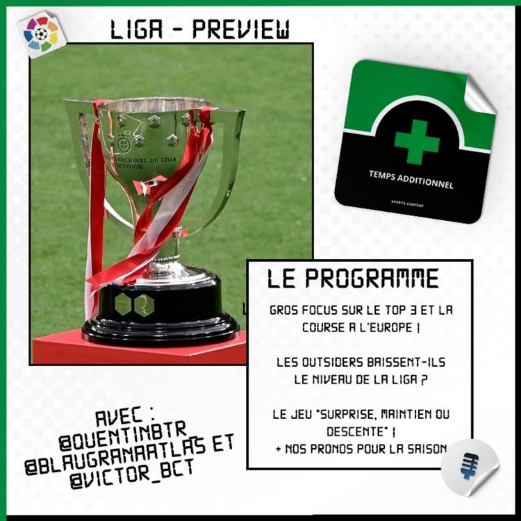 cover art for La Liga - Preview : Un Barça forcément favori ?