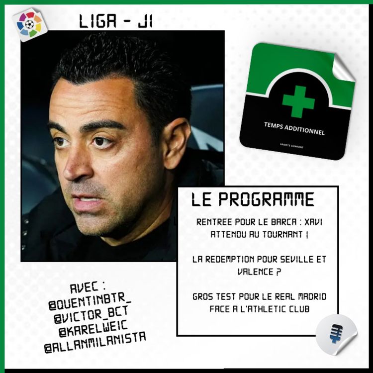 cover art for La Liga - J1 : En attendez vous plus du Barça ?
