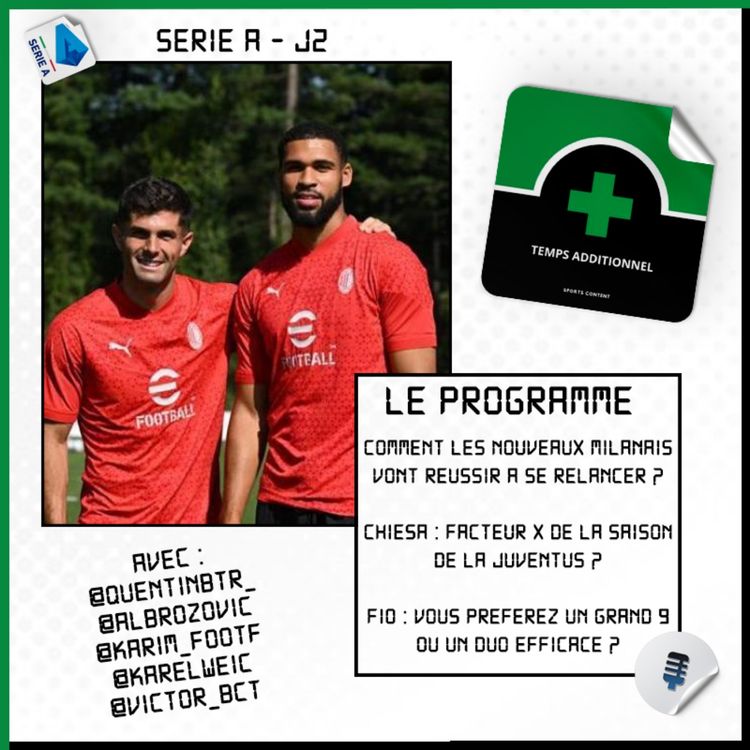 cover art for Serie A - J2 : Focus sur les anciens Blues devenus Rossoneri