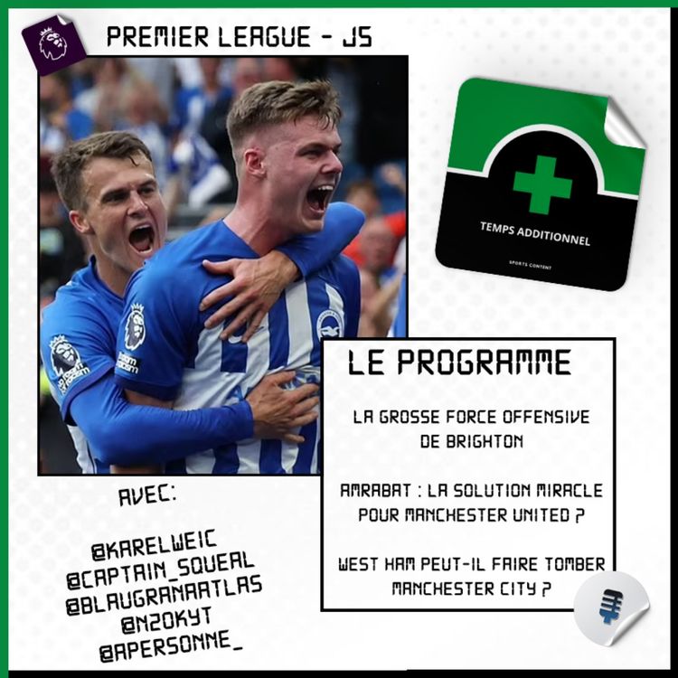 cover art for Premier League - J5 : La grande force offensive de Brighton