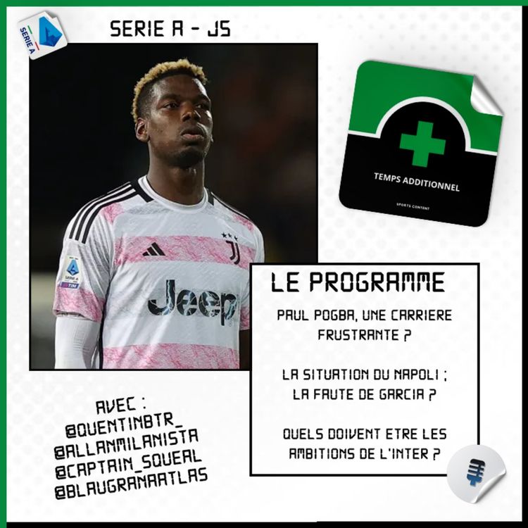 cover art for Serie A - J5 : Paul Pogba, une carrière frustrante ?