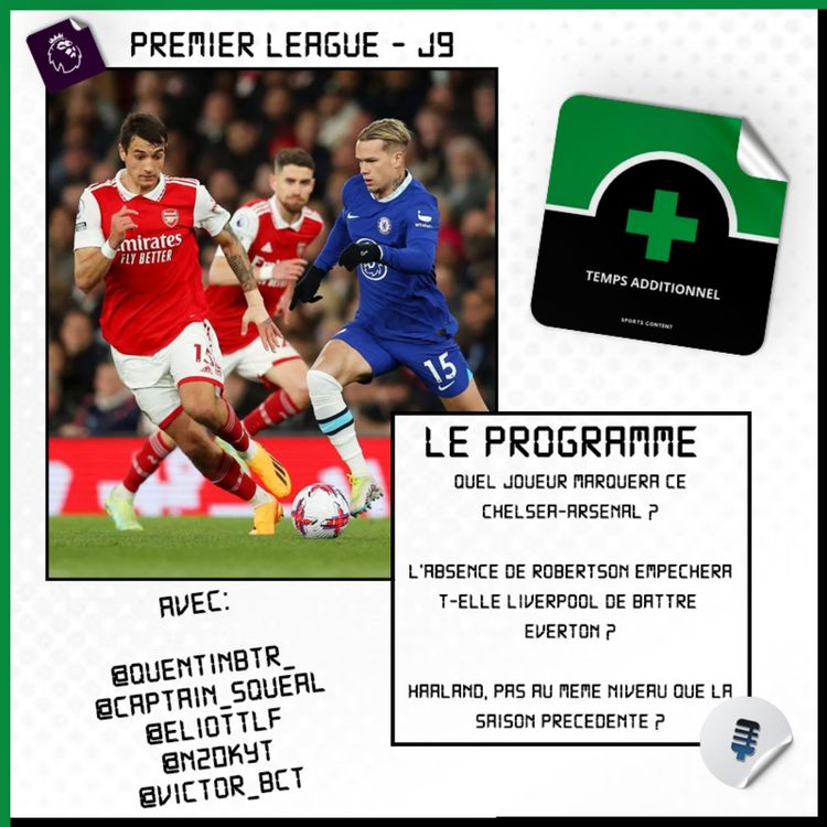 cover art for Premier League - J9 : Quel joueur se démarquera pendant Cheslea-Arsenal ?