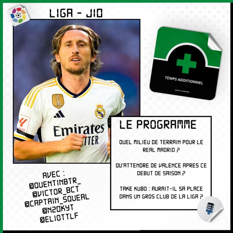 cover art for La Liga - J10 : Quel milieu de terrain pour le Real Madrid ?
