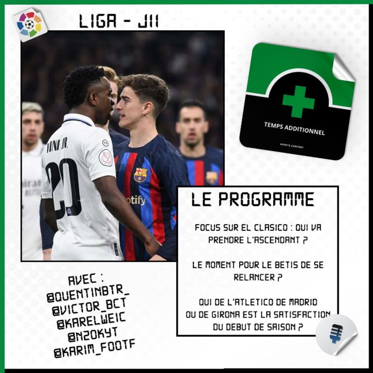cover art for La Liga - J11 : Focus sur El Clasico !