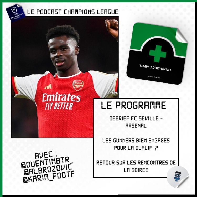 cover art for Ligue des Champions - J4 : Les Gunners bien engagés pour la qualif' ?