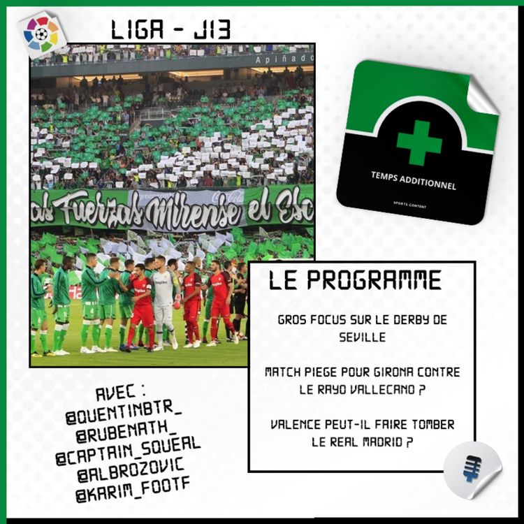 cover art for La Liga - J13 : Gros focus sur le derby de Séville !