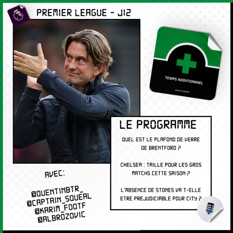 cover art for Premier League - J12 : Quel est le plafond de verre de Brentford ?