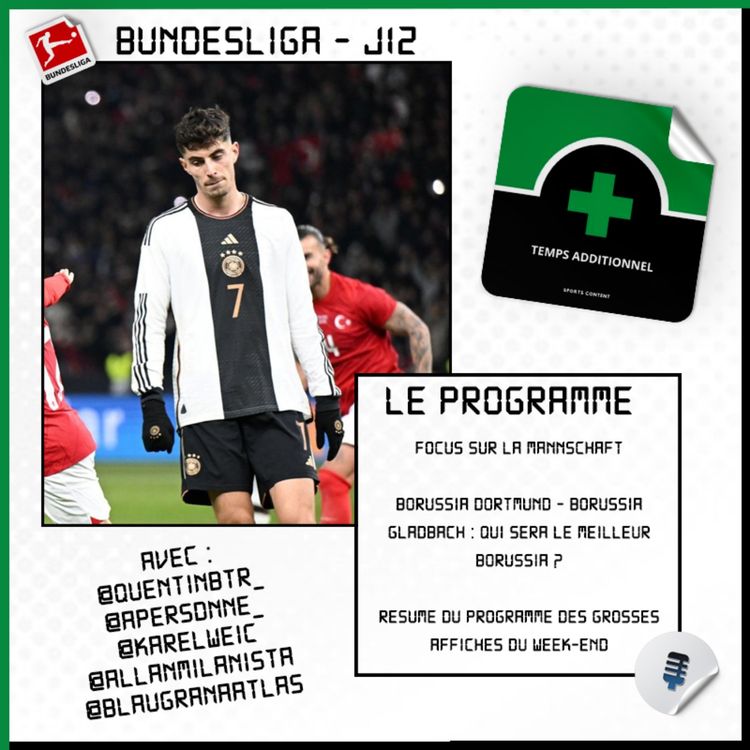cover art for Bundesliga - J12 : Focus sur une équipe d'Allemagne malade avant l'Euro 2024