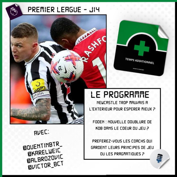 cover art for Premier League - J14 : Newcastle trop mauvais à l'extérieur pour espérer plus ?