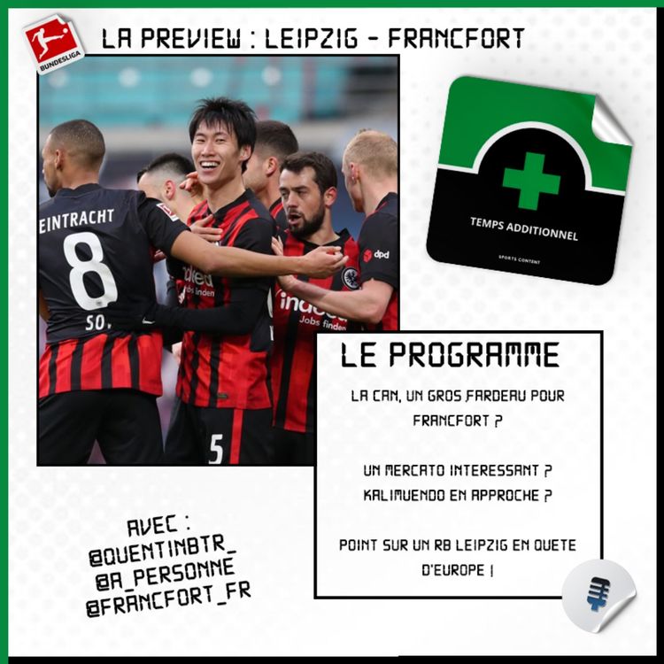 cover art for La Preview : RB Leipzig - Eintracht Francfort (Bundesliga - J17)