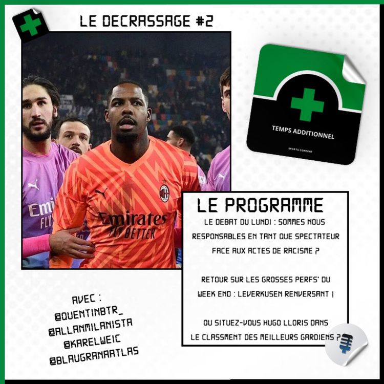 cover art for Le Décrassage #2 : Sommes nous responsables en tant que spectateur face aux actes de racisme dans les stades ?